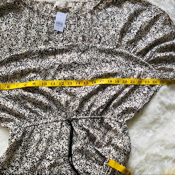NWT Loft Tiered Print Dress Small - Picture 5 of 8